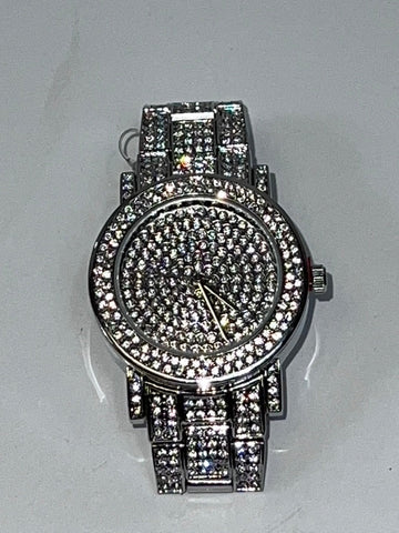 Sparkle Time Rhinestone Watch - Women's Luxury Watch | Fashion Jade Watches Fashion Jade Silver