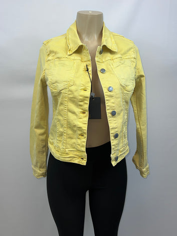 Reversible Tropic Jean Jacket Jacket Fashion Jade