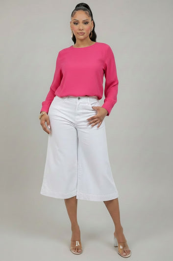 High Rise Stretch Knit Shorts | Fashion jade Shorts Fashion Jade S Machine washable White