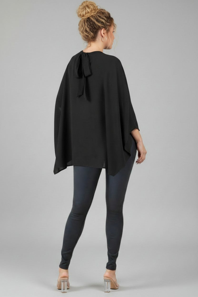 Women’s High‑Neck Draped Blouse – Effortless Elegance | Fashion Jade Blouse Fashion Jade