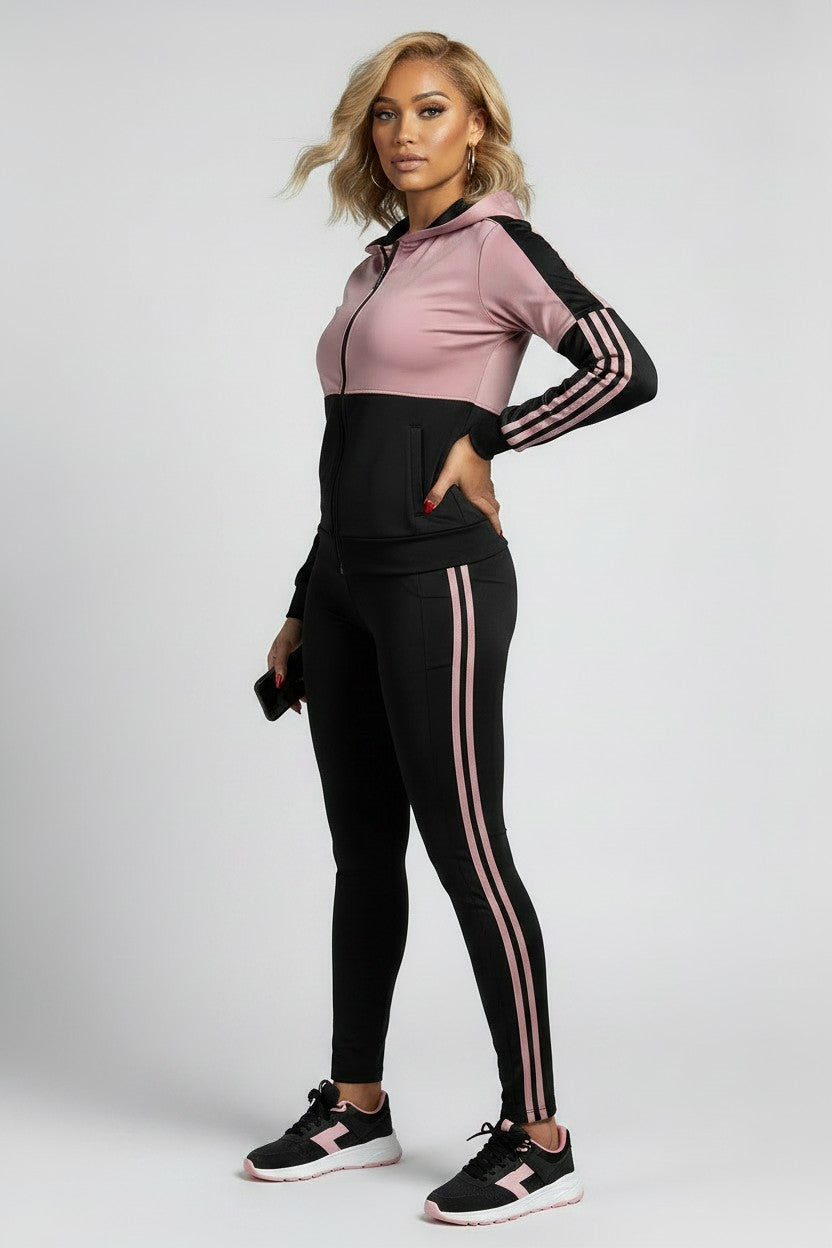 Women’s Activewear Hoodie & Jogger Set | Fashion Jade Outfit Sets Fashion Jade