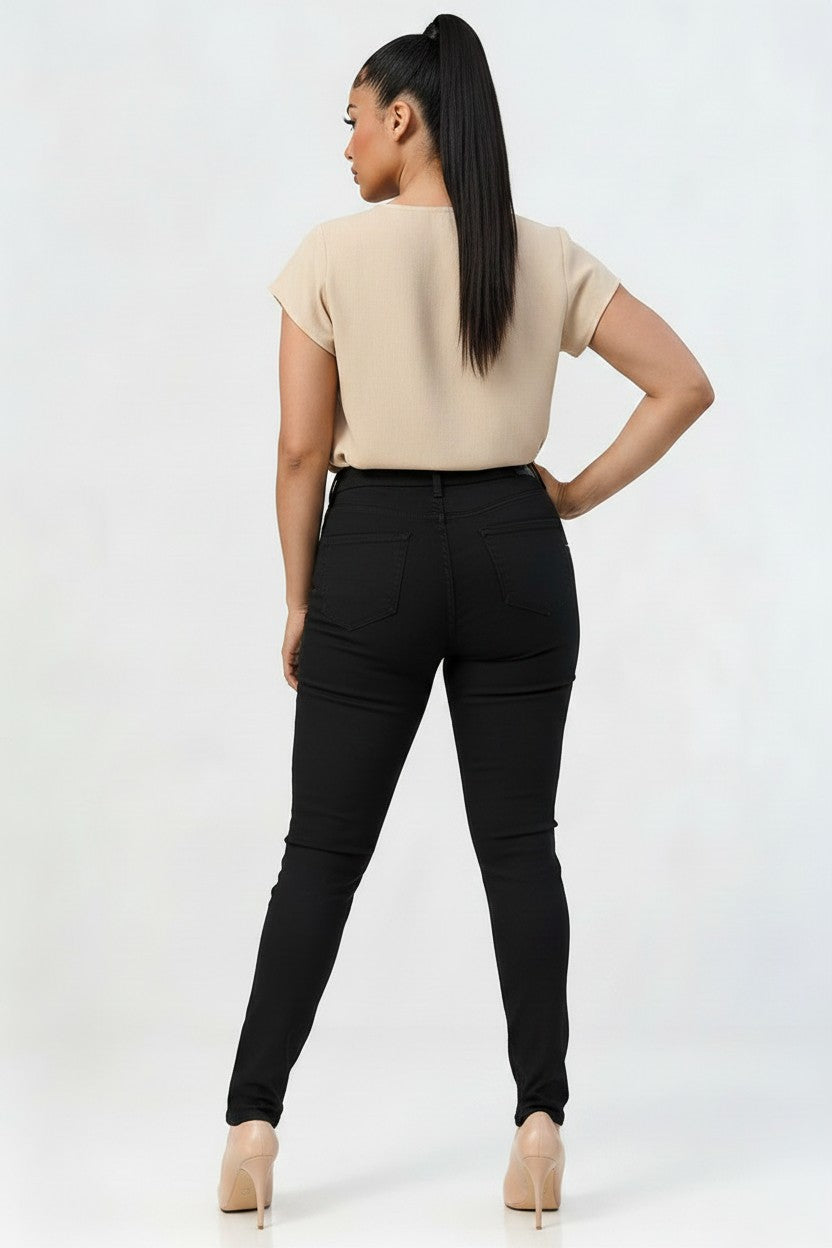 Women’s Black Sculpting Skinny Jeans | Fashion Jade Pants Fashion Jade
