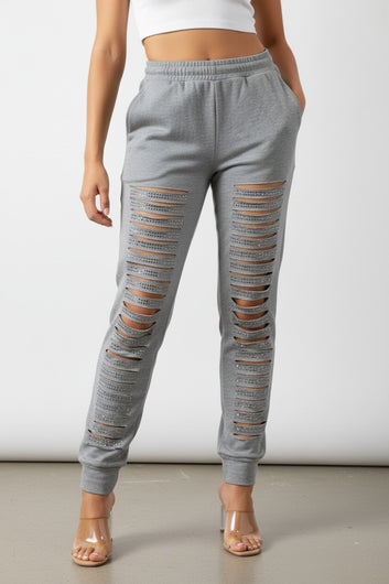 Women's Embellished Joggers pants | Fashion Jade Pants Fashion Jade