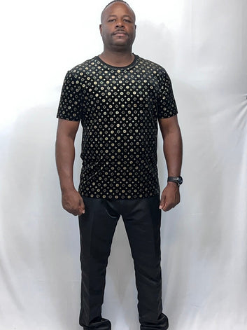 Geo Print Performance Shirt - Men's Athletic Shirt | Fashion Jade Shirts Fashion Jade