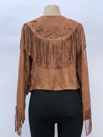 Suede Fringe Jacket - Boho Women's Jacket | Fashion Jade Coats & Jackets Fashion Jade