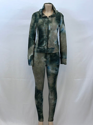 Tie Dye Two Piece Set Outfit Sets Fashion Jade