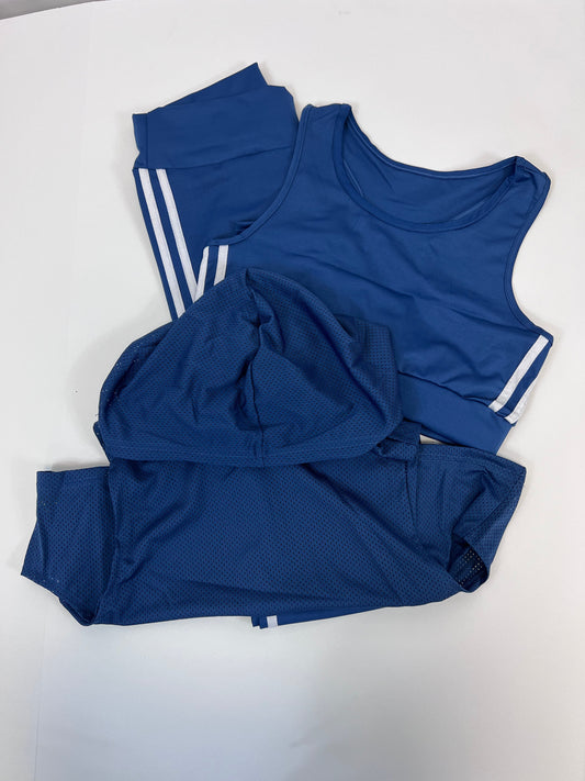 Three piece track suit