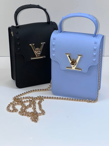 Jelly Cell Phone Crossbody Bag - Trendy Mini Purse | Fashion Jade Handbags Fashion Jade Blue