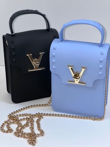 Jelly Cell Phone Crossbody Bag - Trendy Mini Purse | Fashion Jade Handbags Fashion Jade Black