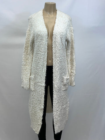 Fuzzy Knit Cardigan - Cozy Women's Sweater | Fashion Jade Coats & Jackets Fashion Jade Small Linen