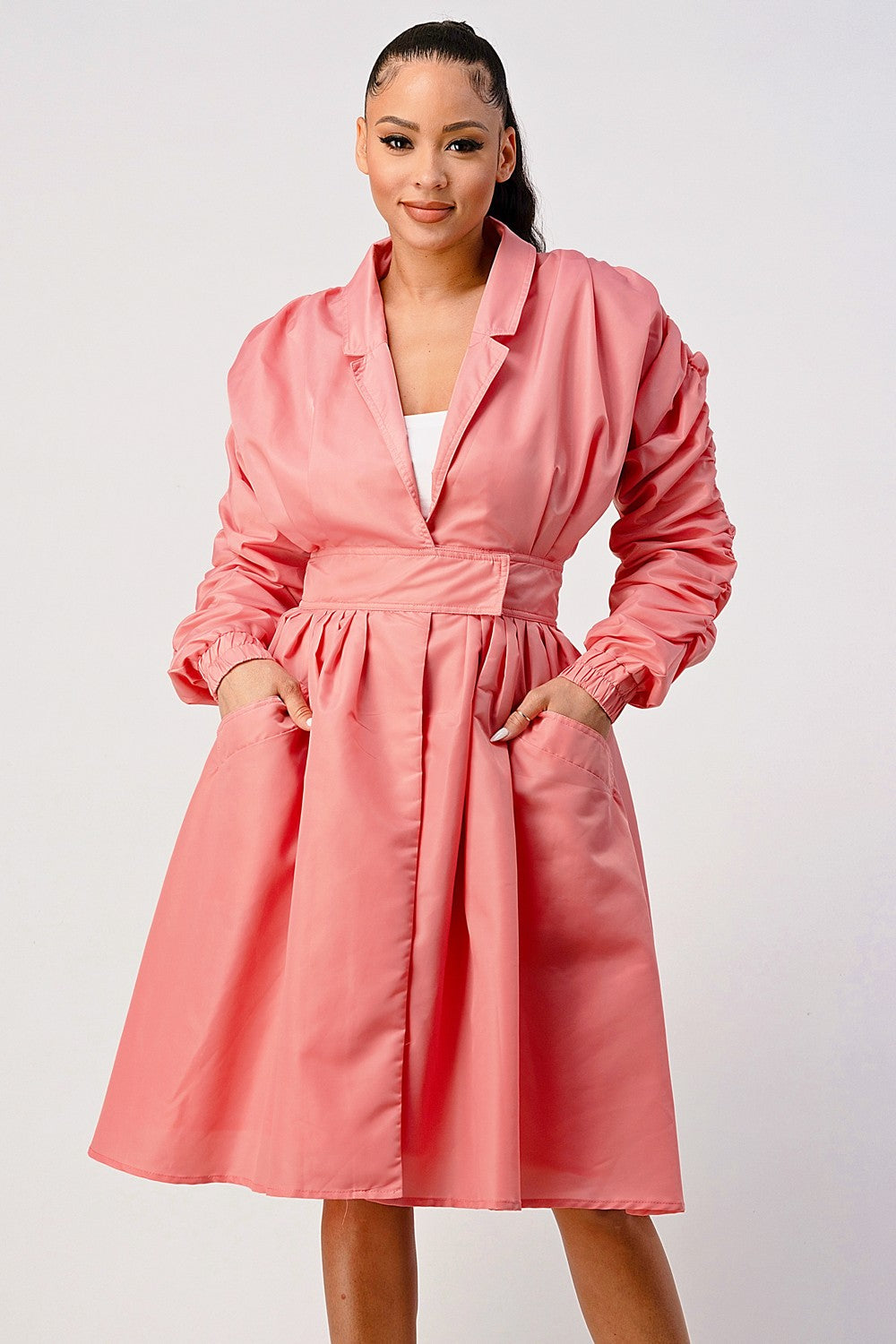 Princess Trench Coat Dress